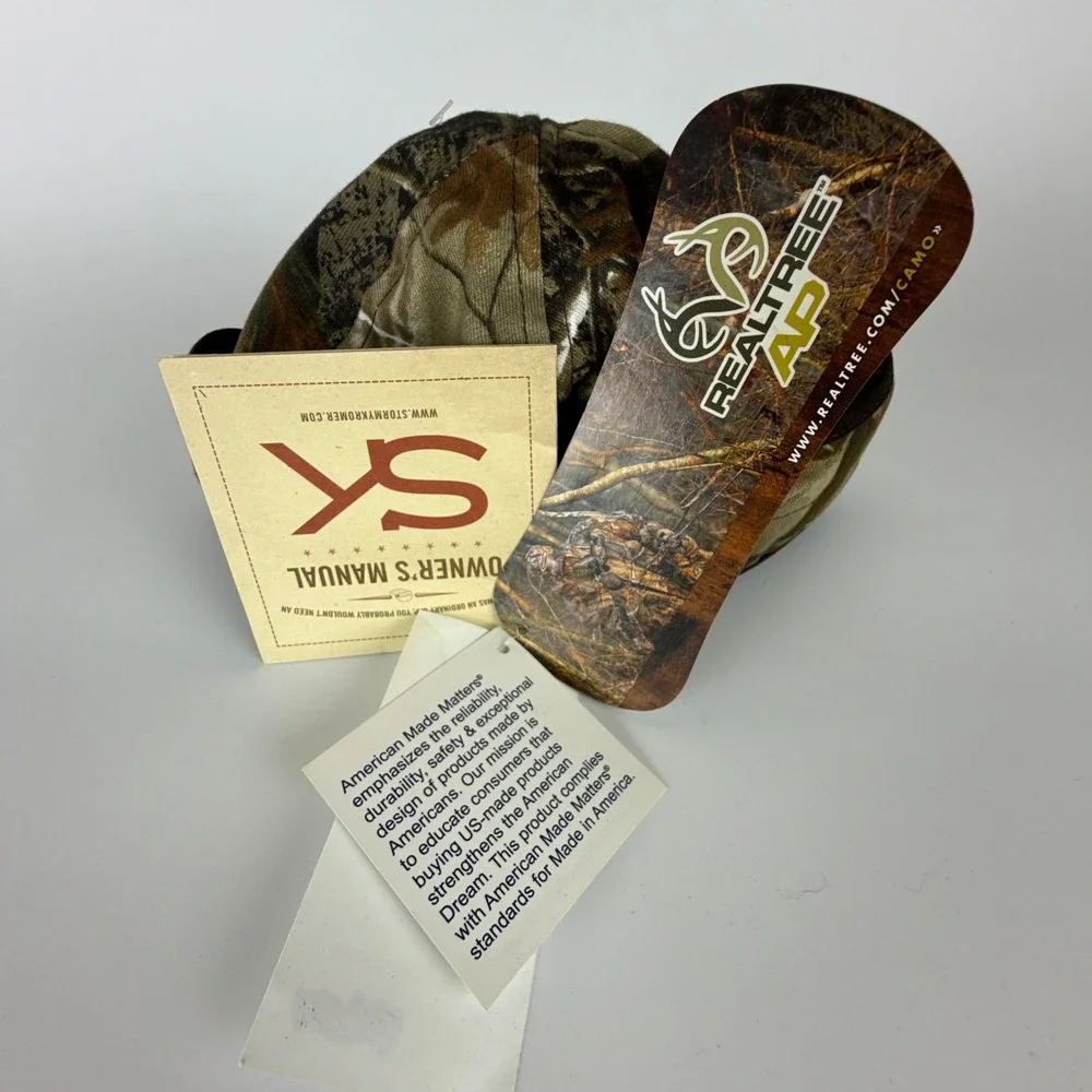 Stormy Kromer The‎ Field Cap Realtree AP Camo Mens Size 7 1/8 USA NWT